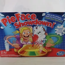 Hasbro Pie Face Showdown Game 2 Player New Whip cream Rocket Games