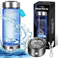 Hydrogen Water Bottle, Hydrogen Water Bottle Generator, 3Min Quick Electrolysis,