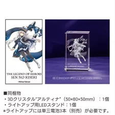 Not for sale 3D Crystal Altina Orion The Legend of Heroes Trails of Flash Se