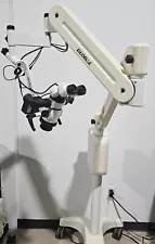 Global Surgical G6 MW725F Floor Stand LED Surgical/Dental Microscope with Camera