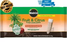 New ListingMiracle-Gro Fruit & Citrus Plant Food Spikes (12-Pack) - FREE & FAST SHIPPING