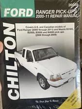 Chilton Ford Ranger 2000-11 Repair Manual: Covers U.S. and Canadian models...