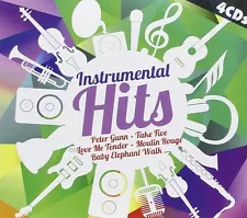 Cd Instrumental Hits by Various Artists 4cds