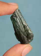 SUPER RARE 48.50 CTS Natural Zambian Emerald Pencil old Specimen For sale