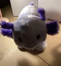 Build A Bear Axolotl Large Purple 19" Plush BAB Rare Stuffed Animal EUC