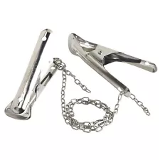 Malco Tools 2DH Pipe & Duct Holder - 1 Pair of Clamps and Chain