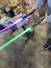 2 pack LIGHTSABERS With Many Settings