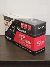 New ListingSAPPHIRE PULSE AMD Radeon RX 6600 XT GDDR6 8GB Graphics Card - New Sealed Box