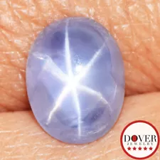 GCI No Heat 3.62ct Star Sapphire Oval Cabochon Loose Stone NR