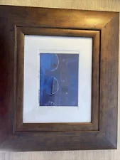 Set of 2 Southwestern Art Prints Framed & Matted Oklahoma Artist