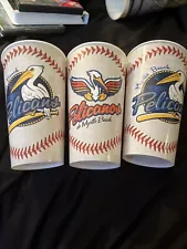 Myrtle Beach Pelicans Mug Cup Souvenir Chicago Cubs Minor League X3