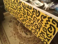 Extremely Rare / Orig. Keith Haring EXTRA LARGE Lithograph - Only One On Ebay