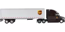 UPS Tractor Unit Brown w/ Dry Goods Trailer United Parcel Service 1/64