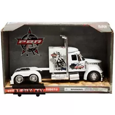 NEW RAY INTERNATIONAL LONESTAR CAB PROFESSIONAL BULL RIDERS 1/43 WHITE SS-15246