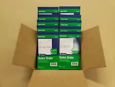 Adams Sales Order Book, 2 Part Carbonless 4-3/16" x 7-3/16", 10 Books (500 Sets)