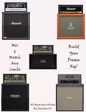 Build Your Dream Guitar Amp Rig-Die Cut Glossy Fridge Magnet Set