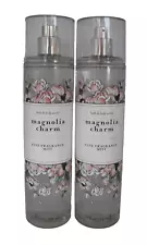 Bath & Body Works Magnolia Charm Fine Fragrance Mist (2 Pack) Spray