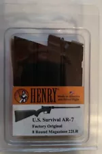 Henry US Survival Rifle 8 Round Magazine .22 LR 8rd Mag HS15 Factory NEW 2 Pack