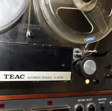 TEAC A-4010S ¼” Reel to Reel Tape Recorder, Works