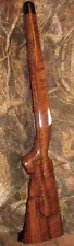 Walnut Semi-inlet Gunstock for M-98 Mauser Bolt Action Rifle