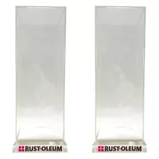 Lot of 2 Rust-Oleum Spray Paint Can Display Case Brand New In Box