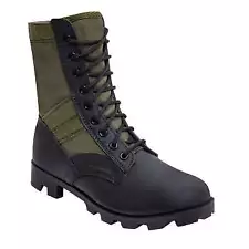 Rothco Mens Military 8" Jungle Boots - 5080 - Olive Drab - New