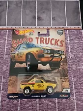 HOT WHEELS SHOP TRUCKS SUBARU BRAT CAR CULTURE PREMIUM REAL RIDERS COMBINE POST