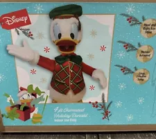 Disney 4 ft. Animated Holiday Donald Duck Home Depot - Christmas Animatronic