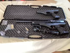 Hatsan AT P1 QE QuietEnergy .22 cal PCP Air Rifle w/Hard Case & 2-7x32 Scope