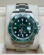 Rolex Submariner Date Hulk 116610LV Green Dial Green Bezel