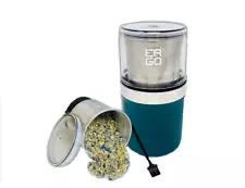 Herb Grinder - Electric. Large Capacity with Removable (washable) Stainless C...