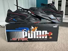 Puma Sonic the Hedgehog RS-X3 Black Sneakers Shoes Men's US 11 With box