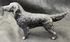 STANDING FLAT COATED RETRIEVER FIGURINE 1993 By SS Originals