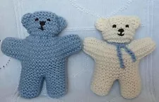 Knitting Pattern Easy Knit Vintage Teddy Bear Soft Toy (Great for Charity Sales)