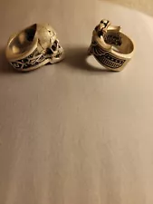 night rider jewelry 2 Nightrider Rings Skull And Double Eagle