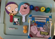 Family Guy - Freakin Party Pack (2007, Bonus Party Pack) No Net, DVDS, Or Deck