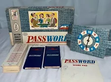 Vintage Milton Bradley Password Board Game Peak Production Inc. Volume Two 1962