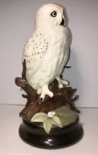 OWL Ceramic figurine, Absolutely Perfect, Hand Painted . 12 Inches Tall