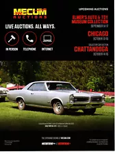 1966 PONTIAC GTO 389 4-SPEED ~ GREAT AUCTION AD