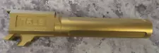 True Precision Barrel 9MM Gold Titanium Nitride Fits Glock 19