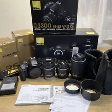 Nikon D3300 Double Zoom Kit Digital Slr Camera