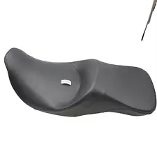 Danny Gray LowIST 2-Up Double Seat Saddle for 08-23 Harley Davidson Road King