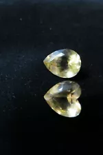 Lot of two nicely cut citrine loose stones