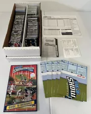 HUGE LOT OF 1400+ 2003 MLB SHOWDOWN CARDS EXTRAS BASE TRADE DEADLINE PENNANT RUN