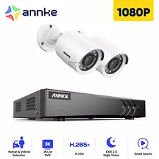 ANNKE 5MP Lite 8CH DVR HD 1080P CCTV Outdoor Security Camera System Email Alerts