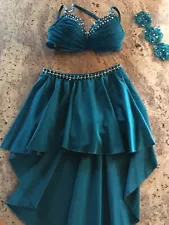 Dance Competition Costume Custom Made size Jr 5/7 34A/B