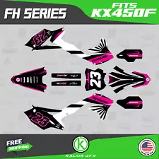 Graphics Kit for Kawasaki KX450F (2016-2018) KX 450F FH Series - Magenta