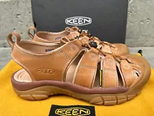 Keen Newport Crafted 20 YEAR LIMITED EDITION Tan Brown WATERPROOF Leather Sandal