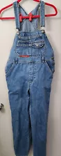 Vintage Women's 90s Overalls Squeeze Denim 32x28Grunge Carpenter Medium