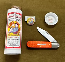 GEC. Tidioute. 781124 Rozee Barlow knife. Orange Derlin!